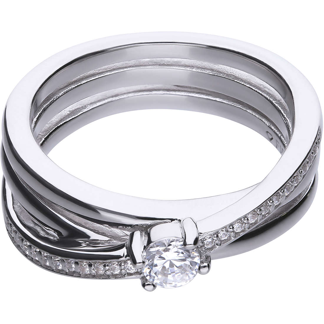 anello donna gioielli Diamonfire Classic 61/1340/1/082/185