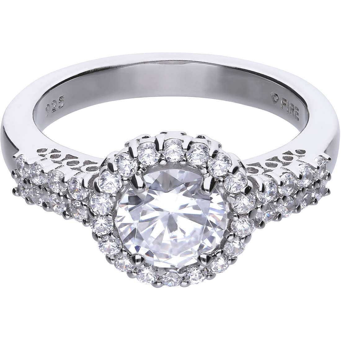 anello donna gioielli Diamonfire Classic 61/1663/1/082/185