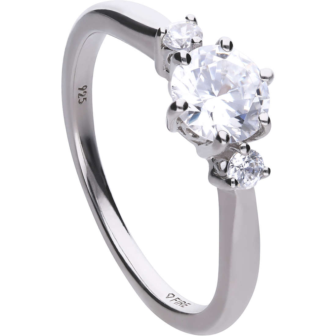 anello donna gioielli Diamonfire Pearls 61/1723/1/582/165