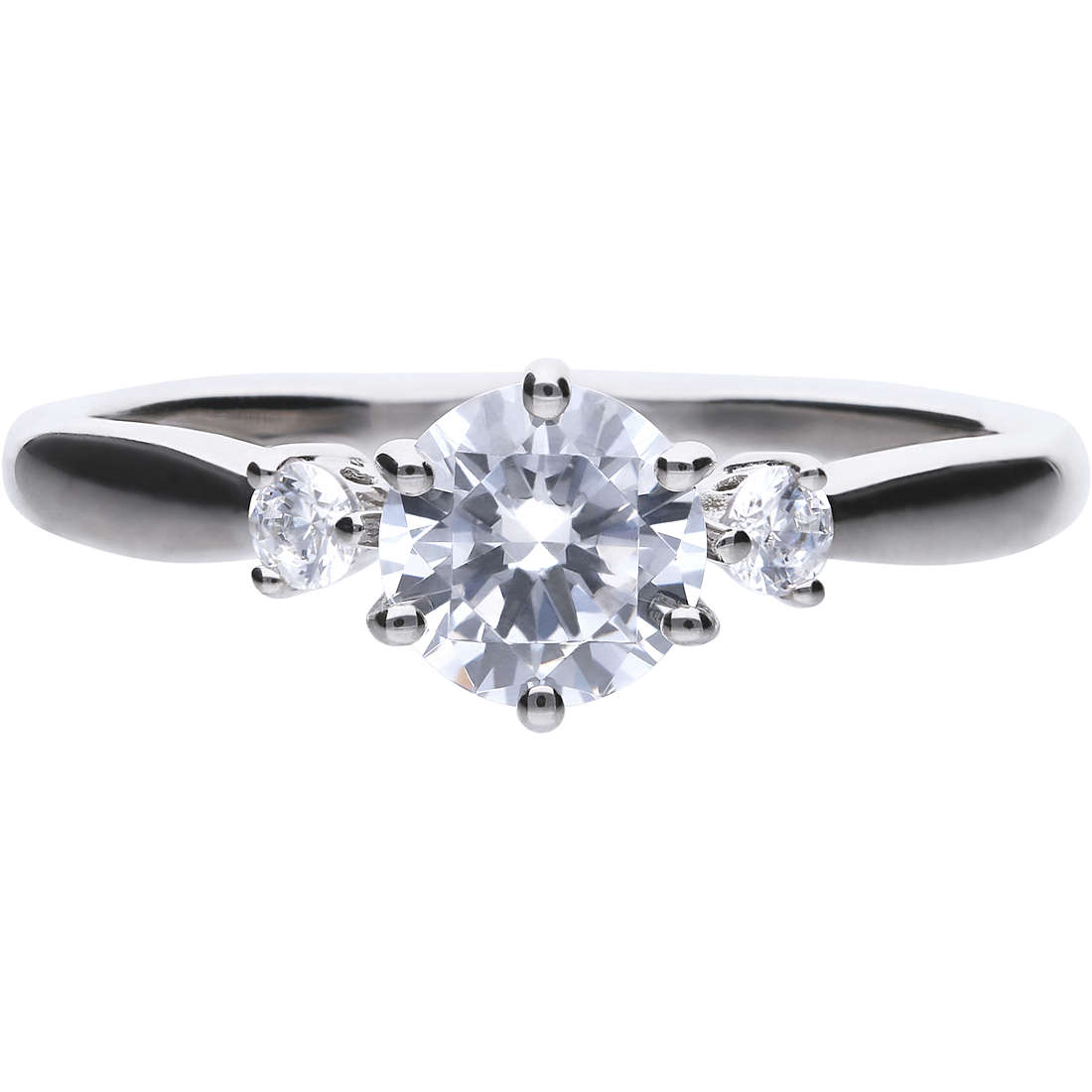 anello donna gioielli Diamonfire Pearls 61/1723/1/582/165