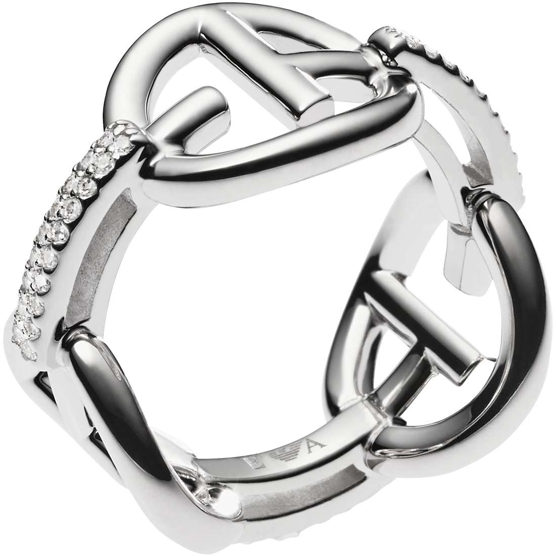 anello donna gioielli Emporio Armani Signature EG3198040508