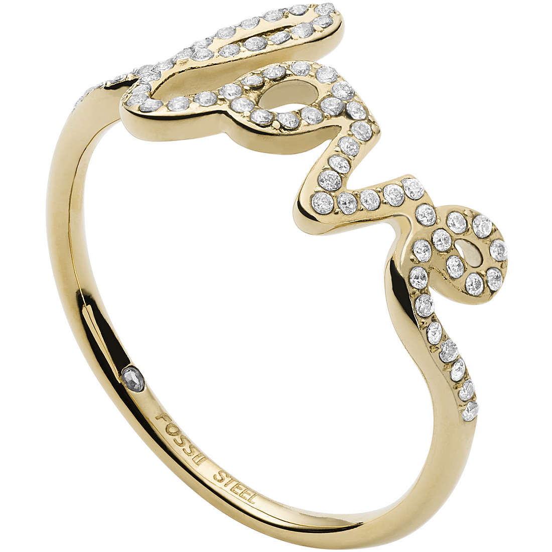 anello donna gioielli Fossil JF03345710503