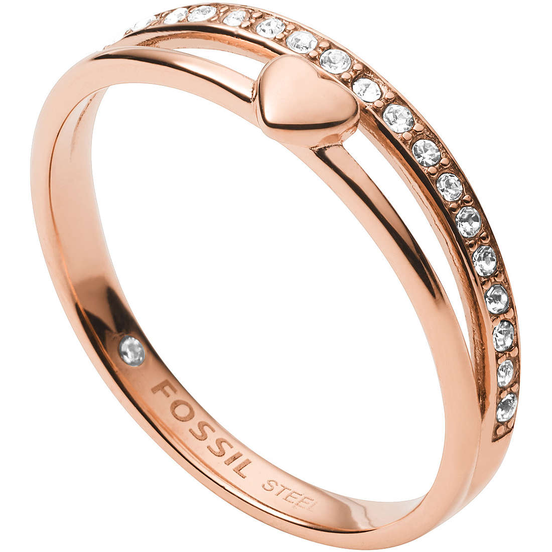 anello donna gioielli Fossil JF03460791508