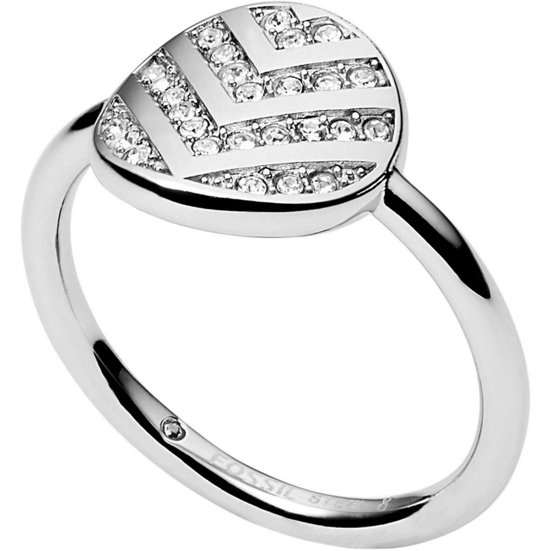 anello donna gioielli Fossil Vintage Glitz JF02675040505