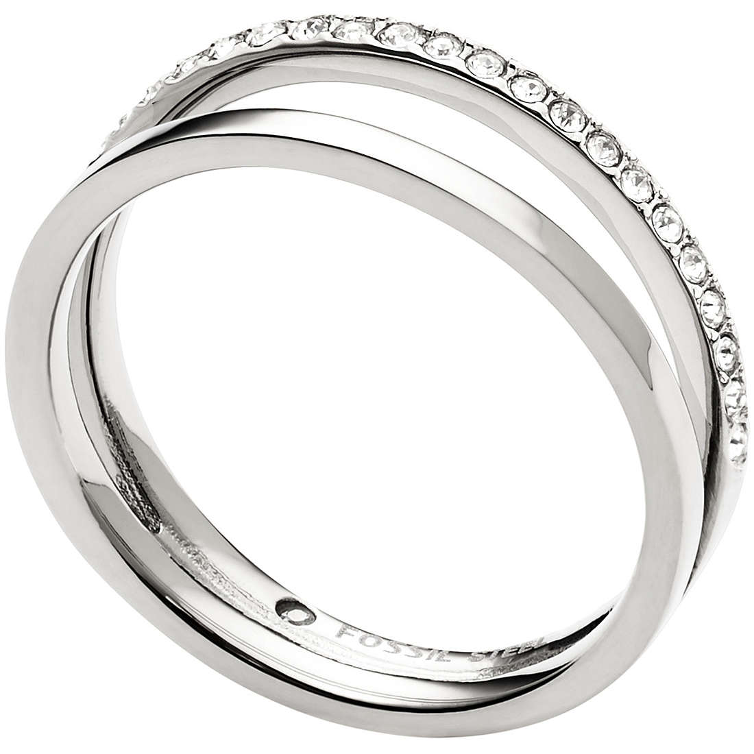 anello donna gioielli Fossil Vintage Glitz JF02911040503