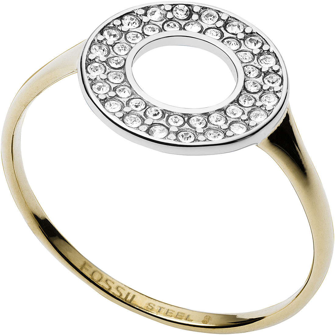 anello donna gioielli Fossil Vintage Glitz JF03284998505