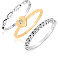 anello donna gioielli GioiaPura INS028AN342RSWH-12
