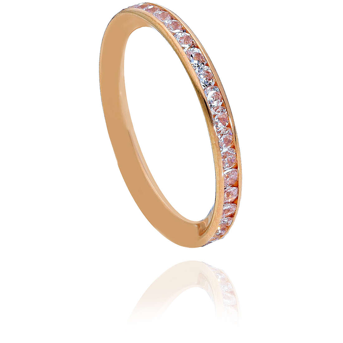 anello donna gioielli GioiaPura Oro 750 GP-S129397RR12