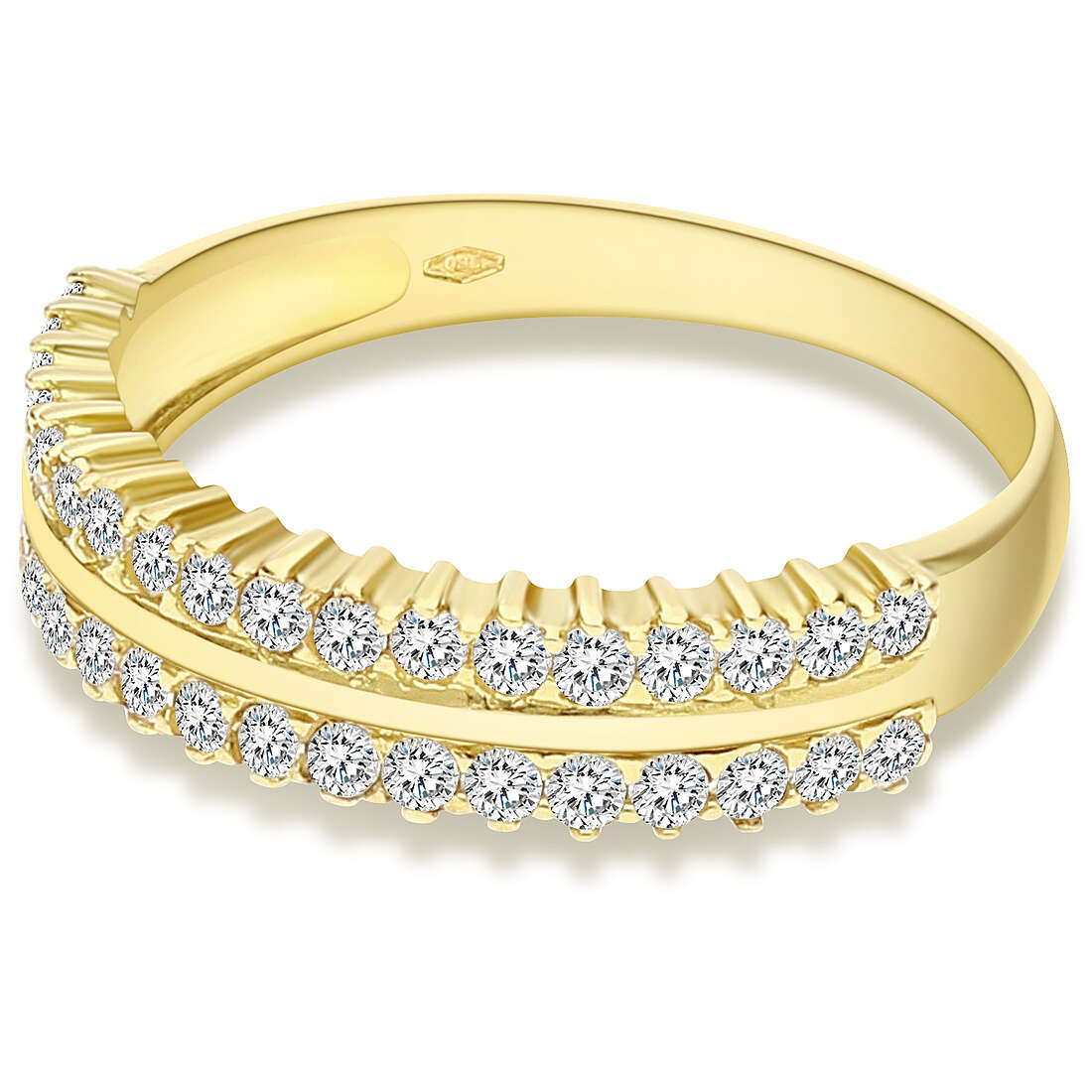 anello donna gioielli GioiaPura Oro 750 GP-S153367