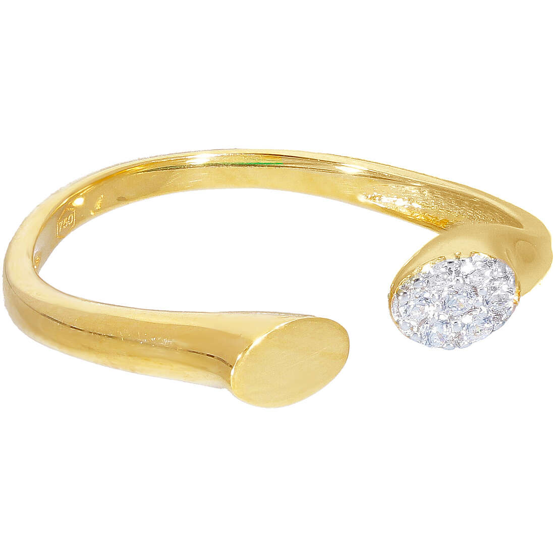 anello donna gioielli GioiaPura Oro 750 GP-S242493