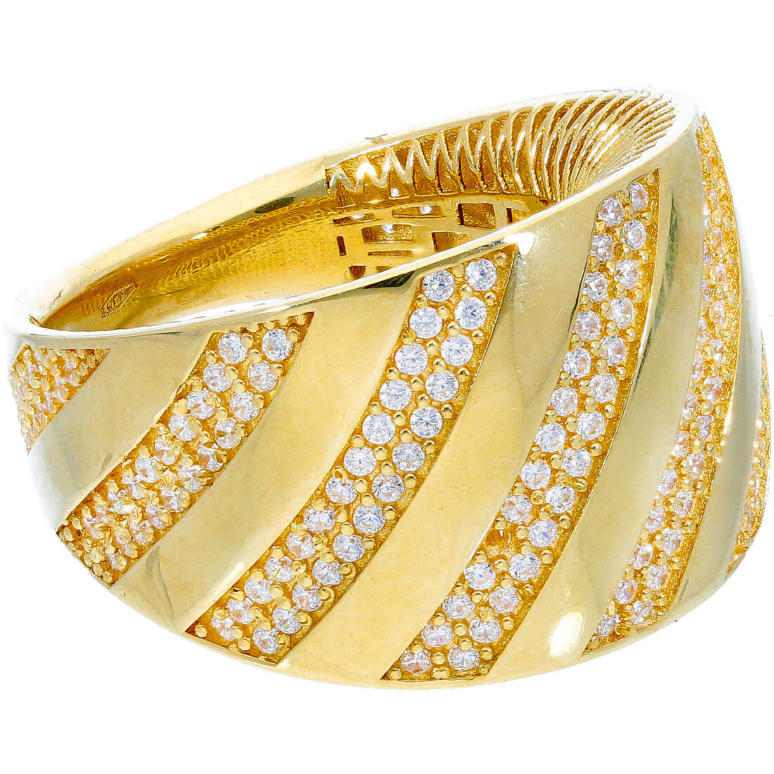 anello donna gioielli GioiaPura Oro 750 GP-S242640