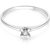 anello donna gioielli GioiaPura Oro e Diamanti GIDASH-005W