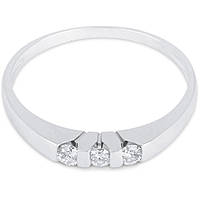 anello donna gioielli GioiaPura Oro e Diamanti GIDATE-015W
