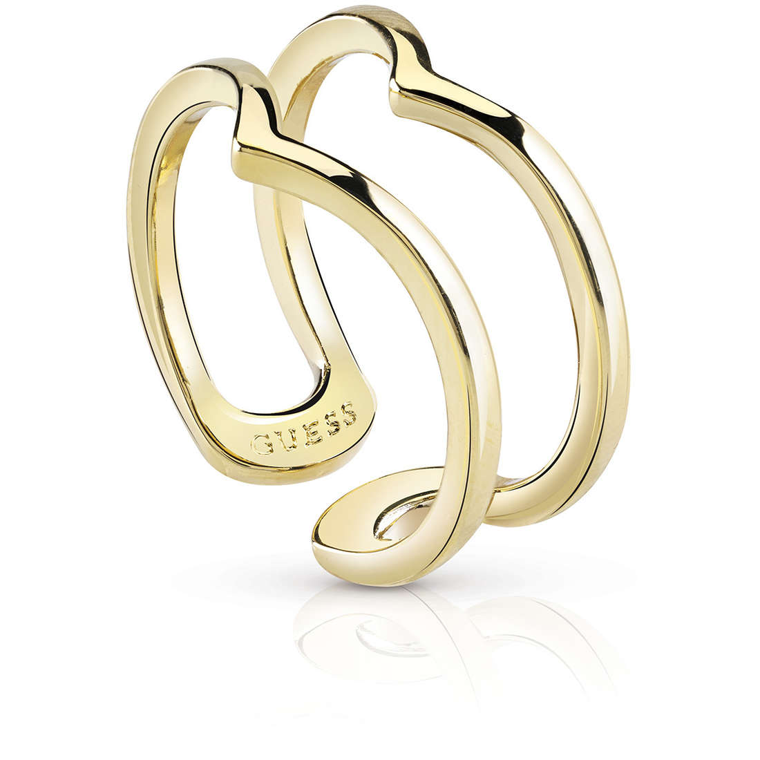 anello donna gioielli Guess Hoops I Did It Again UBR84009-50