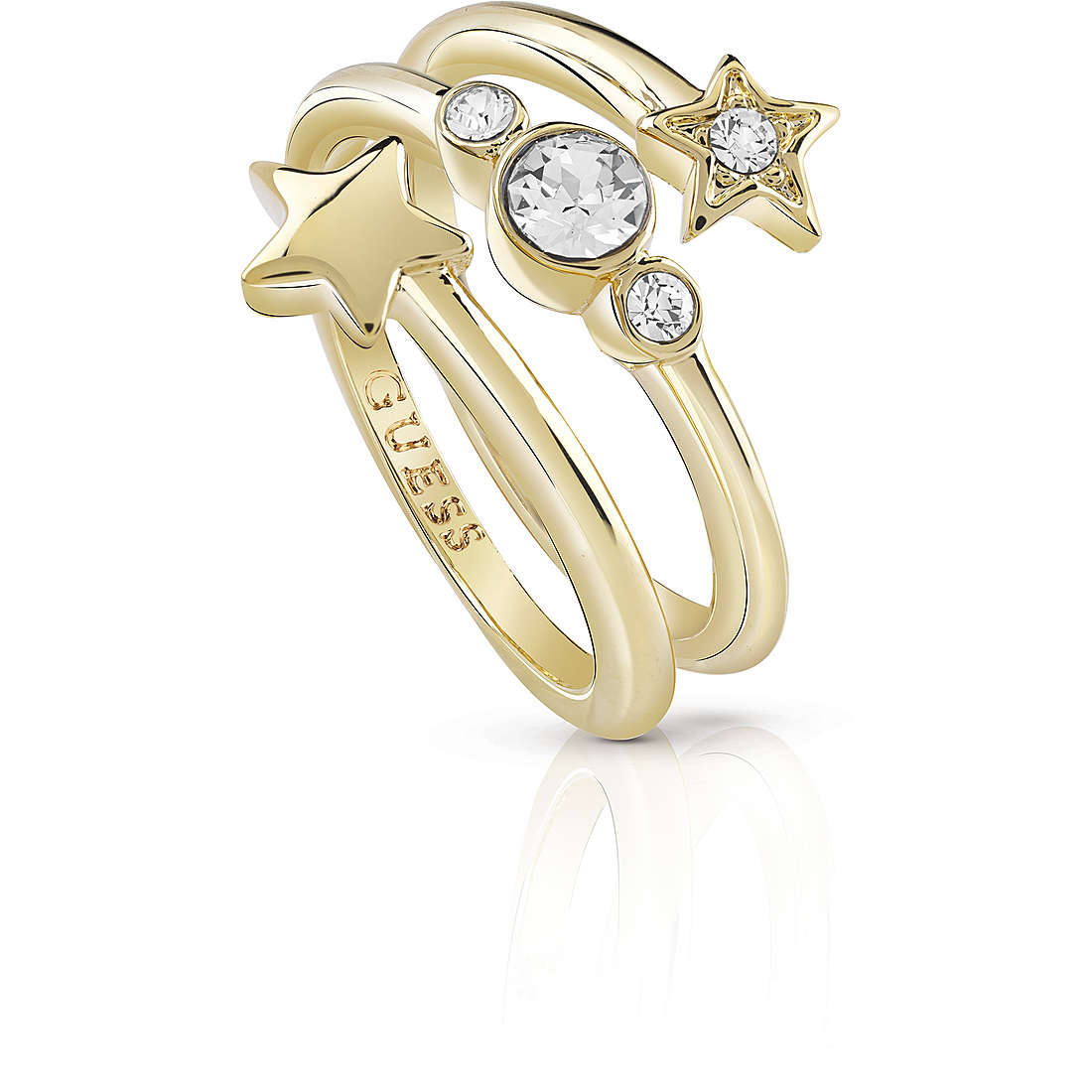 anello donna gioielli Guess Starlicious UBR84003-58