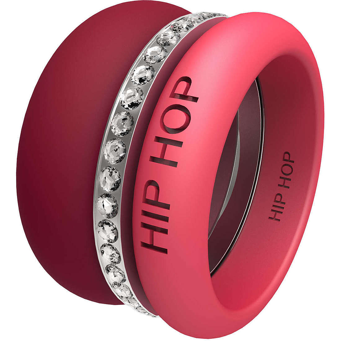 anello donna gioielli Hip Hop Happy Loops HJ0158