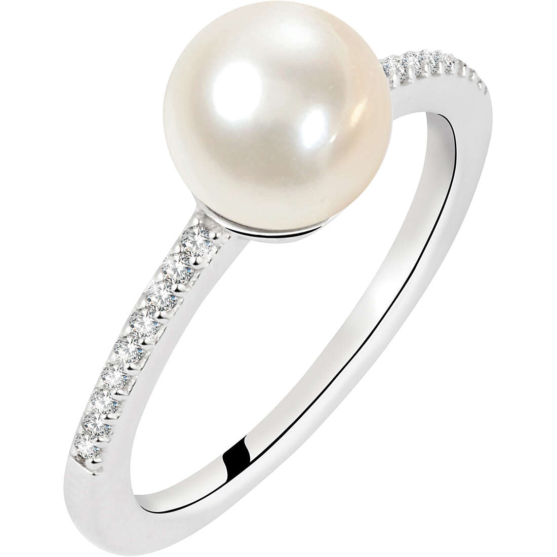 anello donna gioielli Morellato Perla Essenziale SANH07012