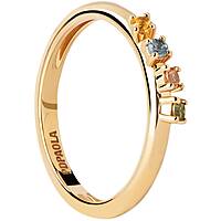 anello donna gioielli PDPaola Color AN01-C10-12