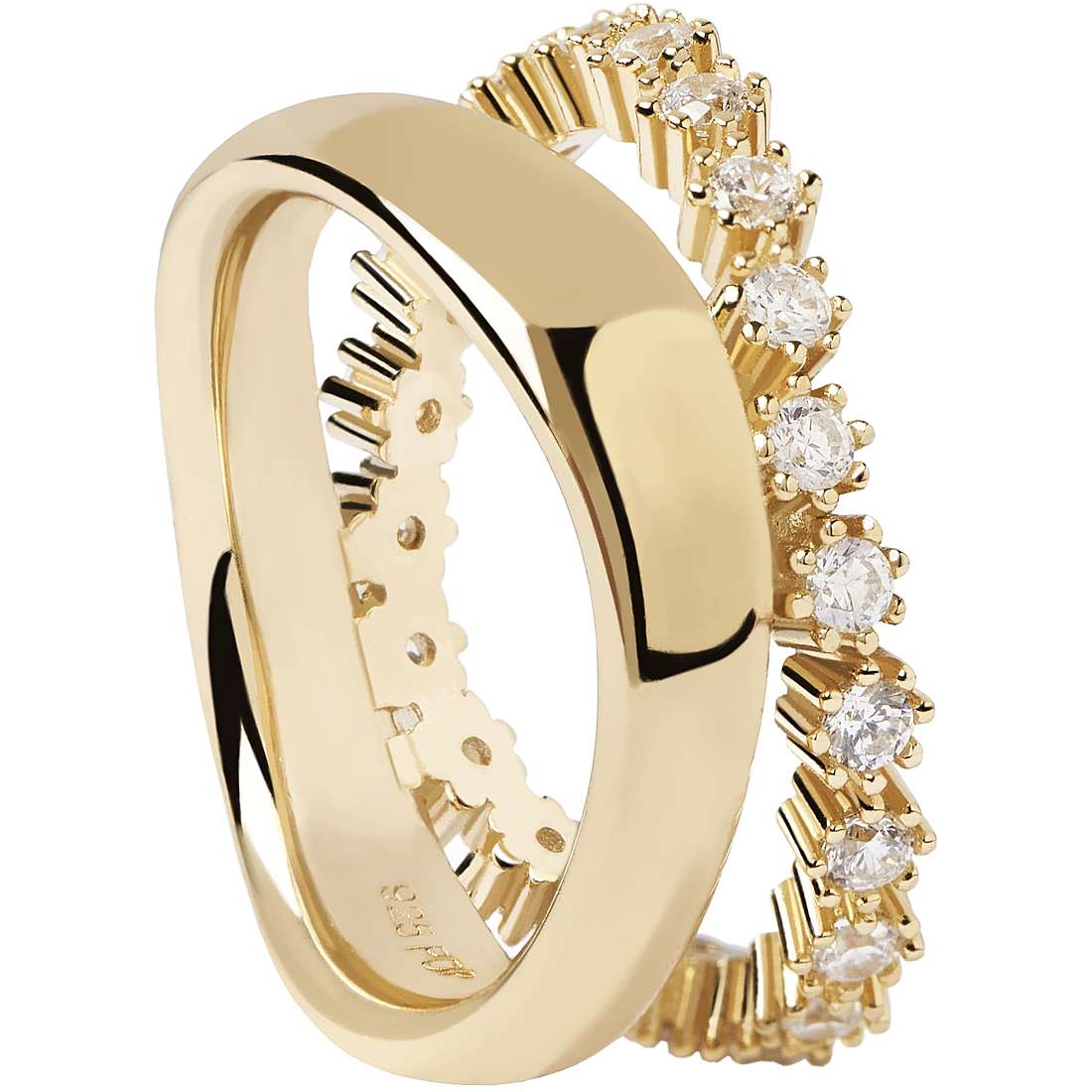 anello donna gioielli PDPaola Motion AN01-463-12
