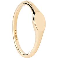 anello donna gioielli PDPaola Oval Mini AN01-C46-12