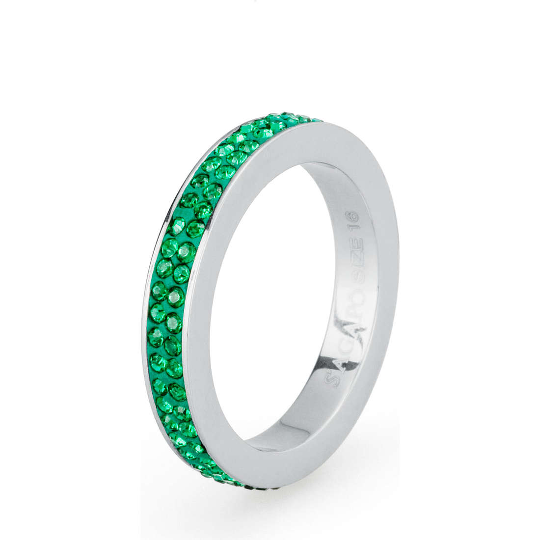 anello donna gioielli Sagapò Crystal ring SCR34E