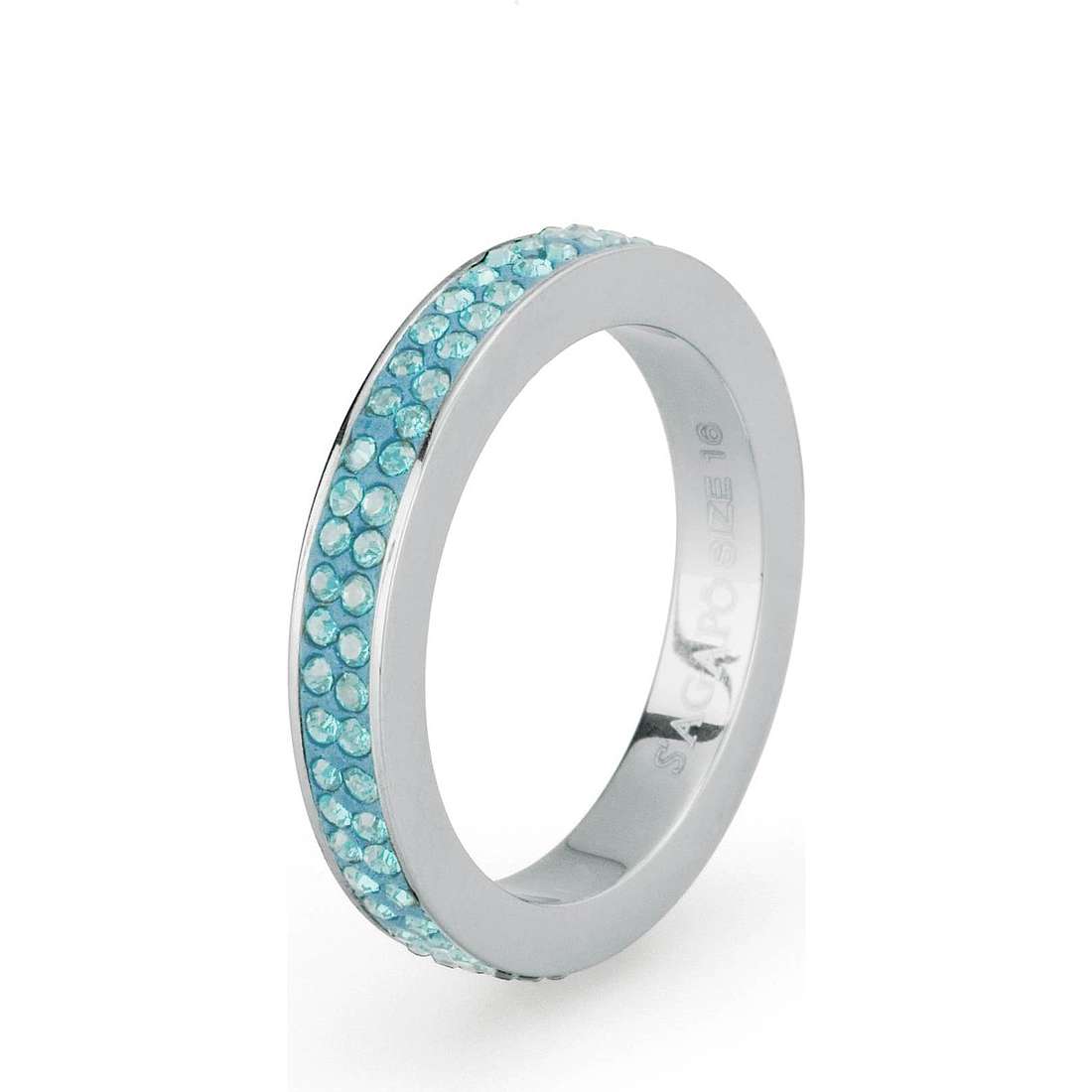 anello donna gioielli Sagapò Crystal ring SCR38B