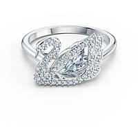 anello donna gioielli Swarovski Dancing Swan 5534844