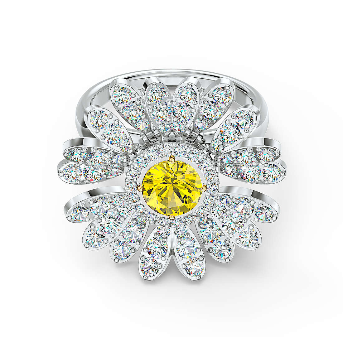 anello donna gioielli Swarovski Eternal Flower 5520366