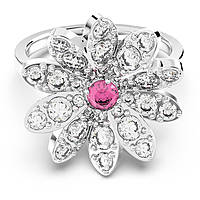 anello donna gioielli Swarovski Eternal Flower 5642893