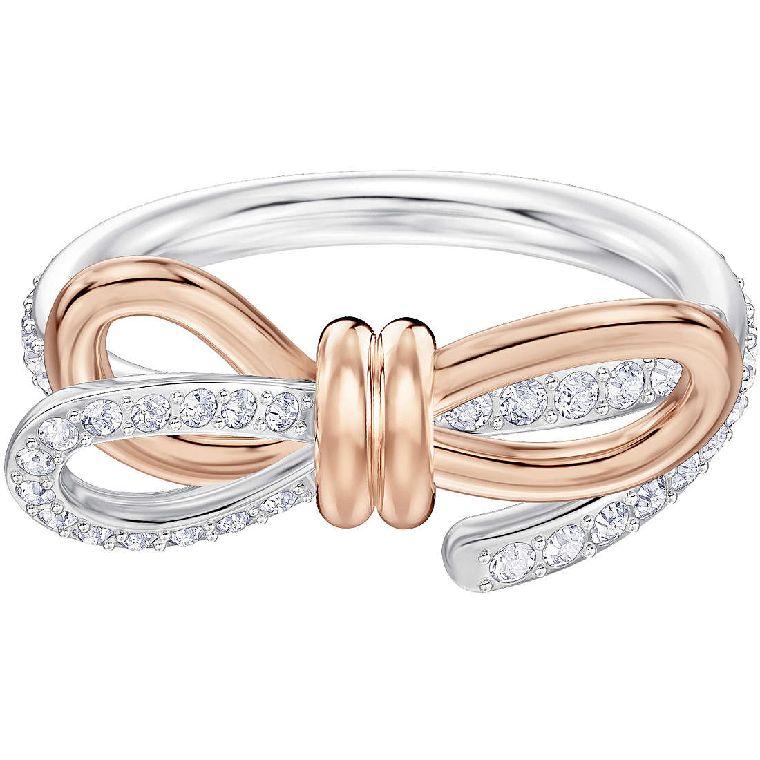 anello donna gioielli Swarovski Lifelong Bow 5440641