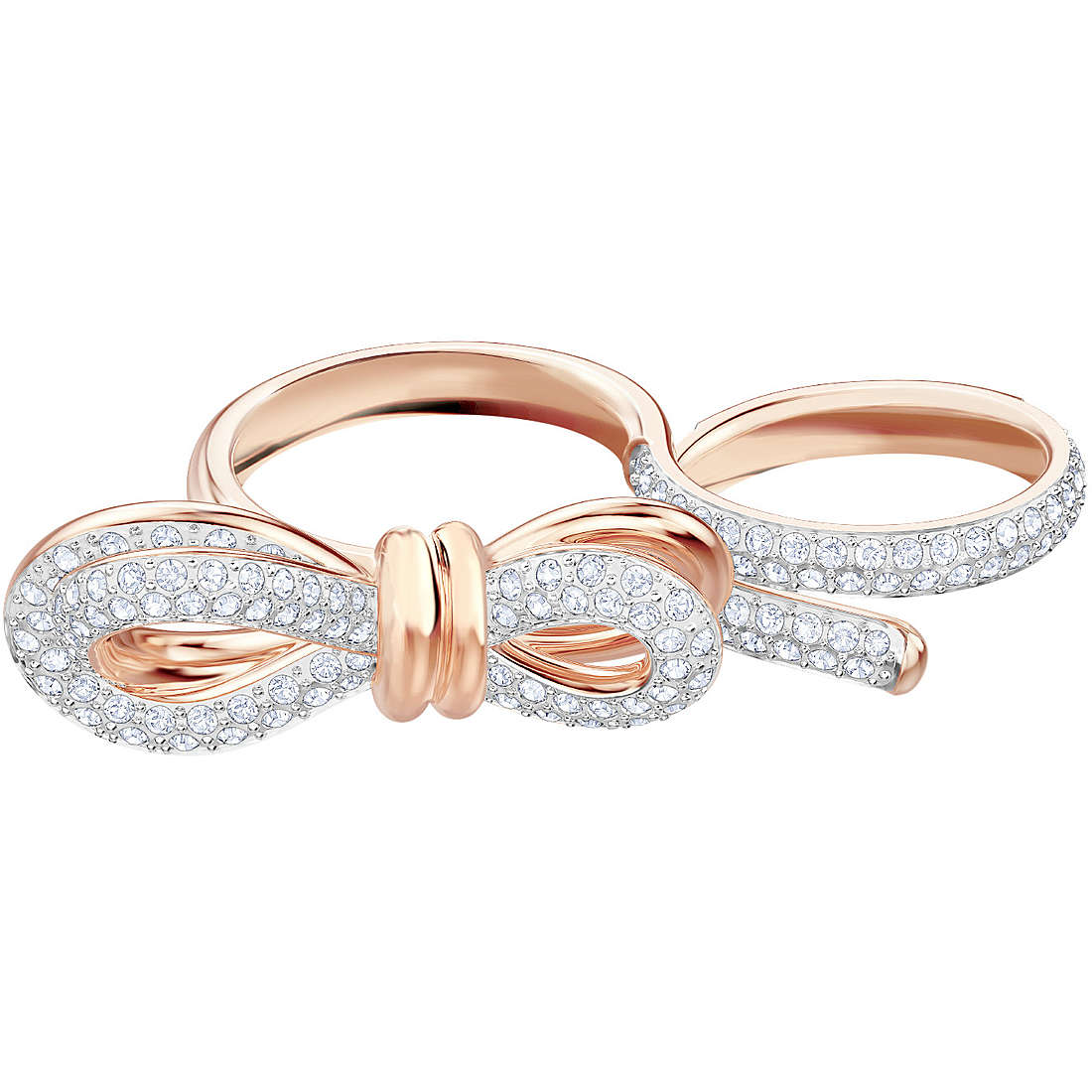 anello donna gioielli Swarovski Lifelong Bow 5447086