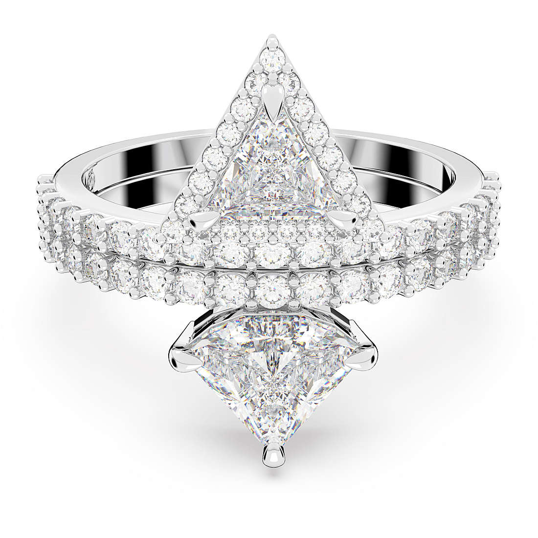 anello donna gioielli Swarovski Triangle 5642986