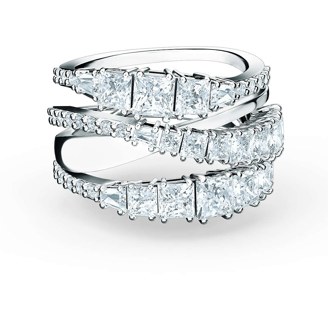 anello donna gioielli Swarovski Twist 5580952