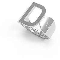 anello donna gioiello 10 Buoni Propositi Anelli Lettering Lettera D R0704