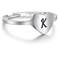 anello donna gioiello Brand Personal Lettera K 02RG001K