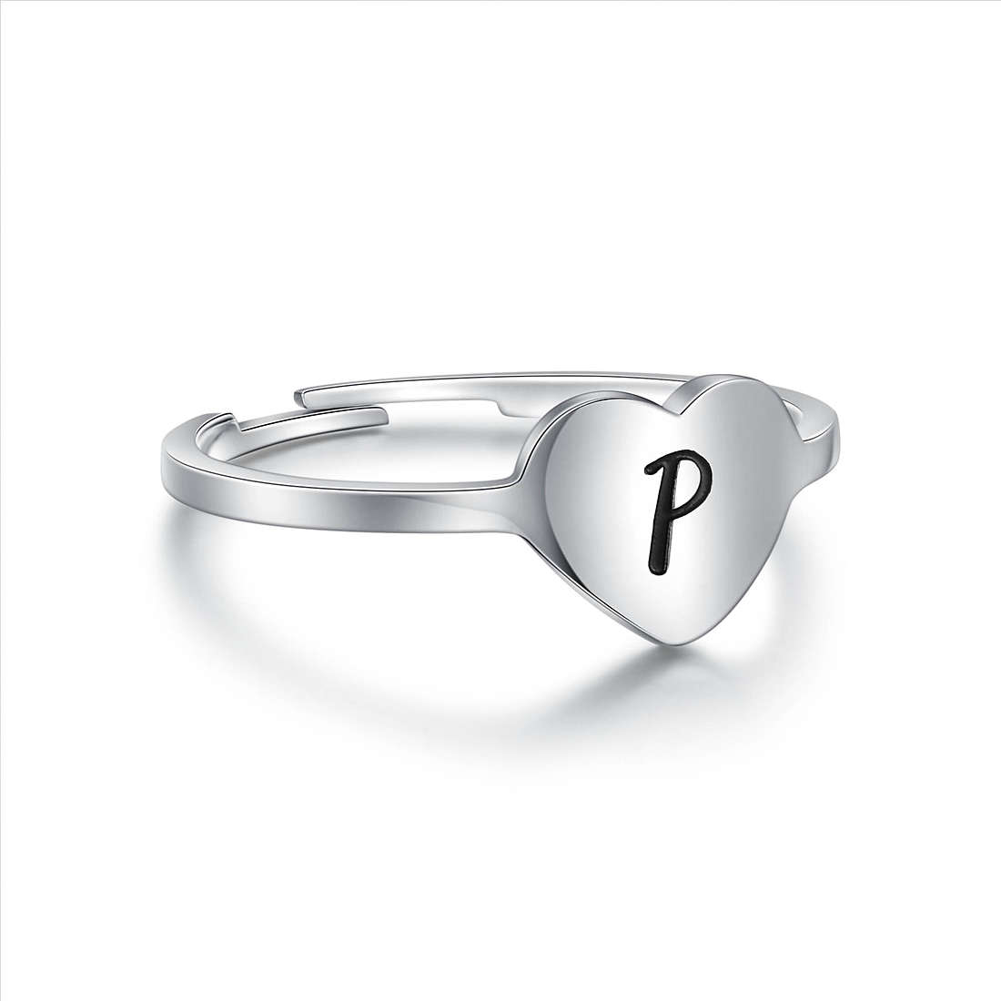 anello donna gioiello Brand Personal Lettera P 02RG001P