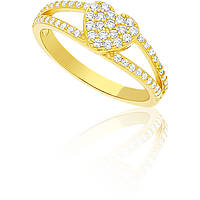anello donna gioiello GioiaPura Argento 925 ST64780-OR12BI