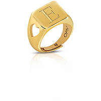 anello donna gioiello Ops Objects Icon Lettera E OPS-ICG56