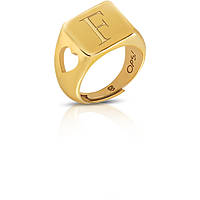 anello donna gioiello Ops Objects Icon Lettera F OPS-ICG57
