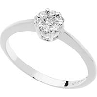 anello fidanzamento Solitario Comete Rose di diamanti ANB 2547
