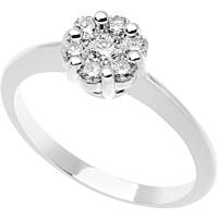 anello fidanzamento Solitario Comete Rose di diamanti ANB 2549