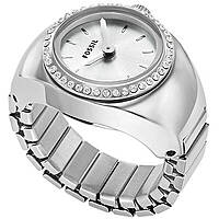 Anello orologio da dito Fossil colore Argento ES5321