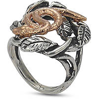 anello Serpente gioiello donna Bottega Boccadamo Snake BAN058B-19