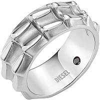 anello uomo gioielli Diesel Steel DX1394040515