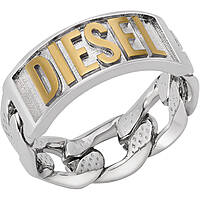 anello uomo gioielli Diesel Steel DX1420931508