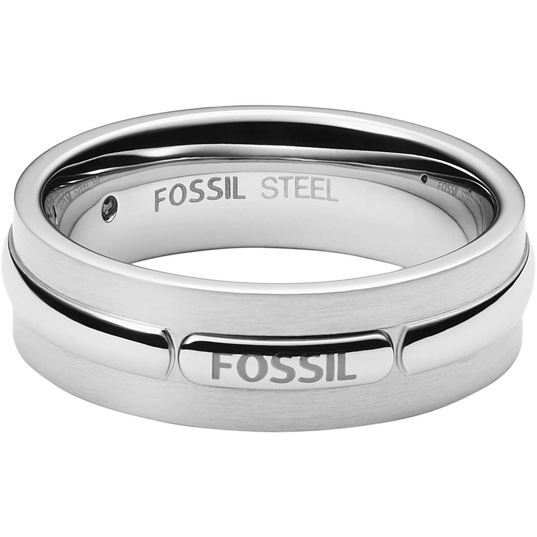 anello uomo gioielli Fossil Dress JF03636040515