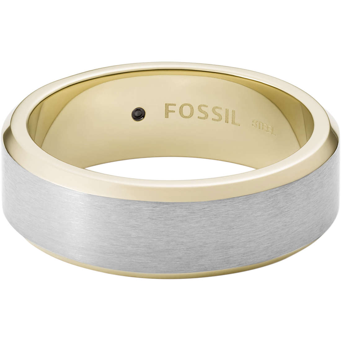 anello uomo gioielli Fossil Dress JF03726998510