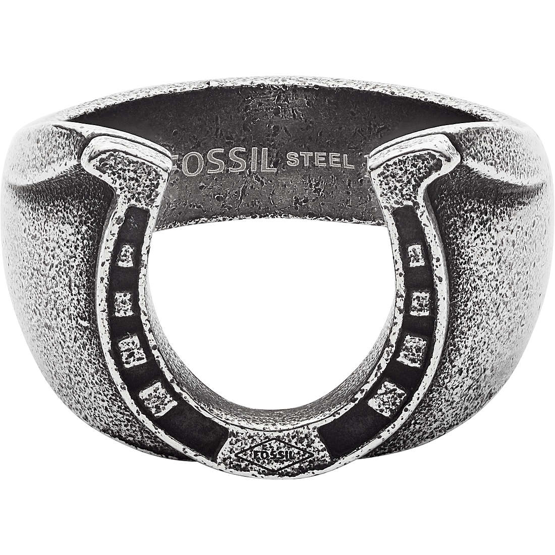 anello uomo gioielli Fossil JF03182797510