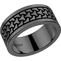 anello uomo gioielli Zancan Total Black EXA098-N-23