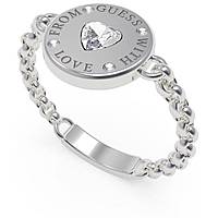 bague femme bijoux Guess From Guess With Love JUBR70006JW-56
